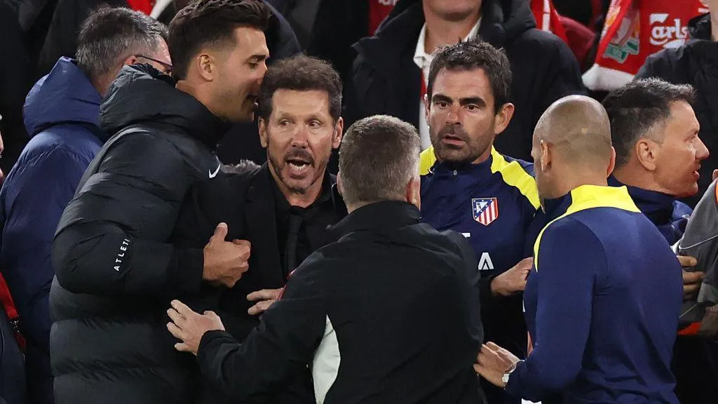 Simeone Shares Regret After Clash involving Anfield Fans
